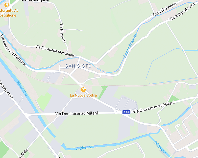 Una mappa che mostra la posizione di Clinica Veterinaria Baroni
