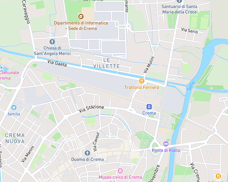 Una mappa che mostra la posizione di Animal Hospital CVC