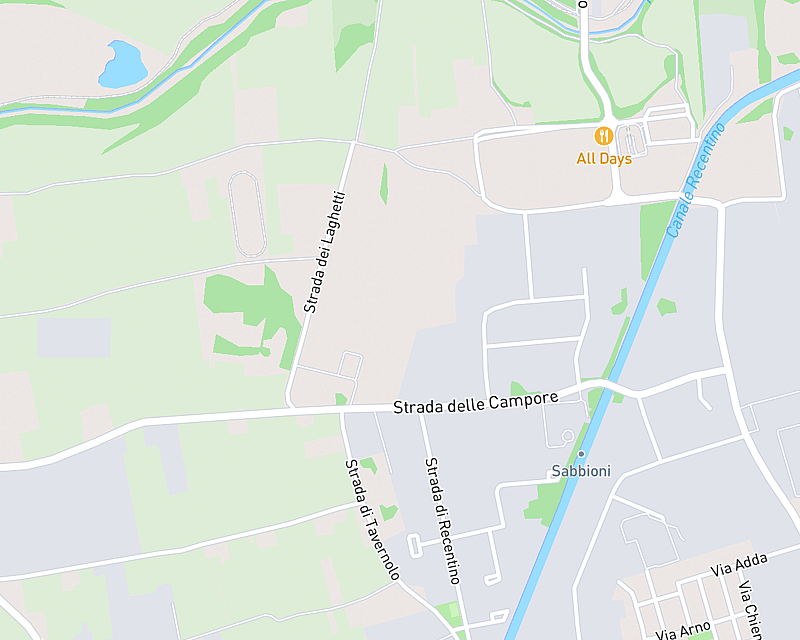 Una mappa che mostra la posizione di Clinica Veterinaria Tyrus